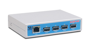 VSCOM Network to USB Device Server - NetUSB 400i