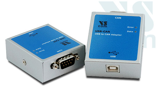Vscom USB-CAN, a CAN Bus adapter for USB port