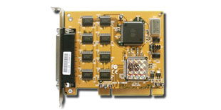 VScom 800H UPCI, a 8 Port RS232 PCI card, 16C950 UART