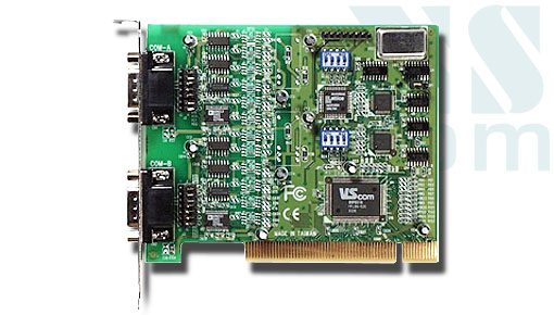 VScom 200I UPCI, a 2 Port RS232, RS422/485 PCI card