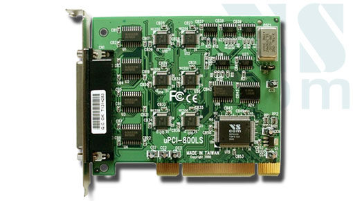 VScom 800LS UPCI, a 8 Port RS232 PCI card, 16C550 UART