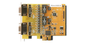 VScom 200Ei-Si PCIex, a 2 Port RS232, RS422/485 PCI Express x1 card, 16C950 UART