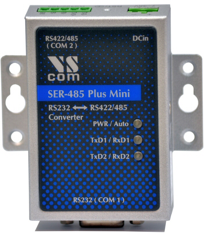 VScom SER-485 Mini, a converter from RS232 to RS422/485 on terminal block