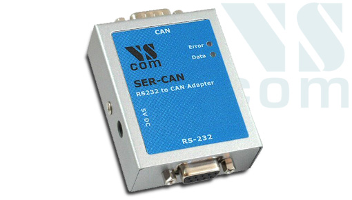 Vscom SER-CAN, a CAN Bus adapter for serial port