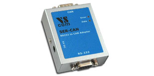 Vscom SER-CAN, a CAN Bus adapter for serial port