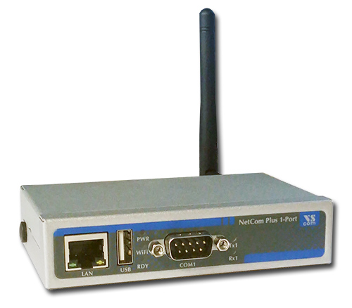 Vscom NetCAN+ (Plus) 110, a CAN Bus Gateway for Ethernet/WLAN/Internet