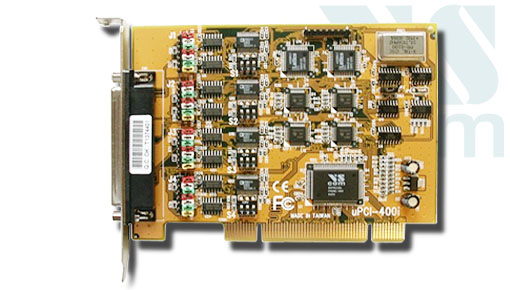 VScom 400I UPCI, a 4 Port RS232, RS422/485 PCI card