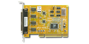 VScom 400L SP UPCI, a 4 Port RS232 PCI card, 16C550 UART