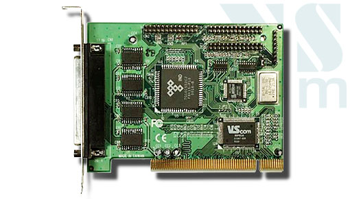 VScom 430L SP PCI, a 4 Port RS232 PCI card, 16C550 UART, 3 parallel ports