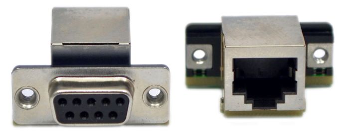 RJ45 Adapter Female Dsub-9