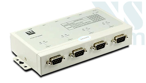 Vscom USB-4COMi Si-M, an USB to 4 x RS422/485 serial port converter DB9 connector, isolated signals