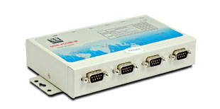 Vscom USB-4COMi-M, an USB to 4 x RS422/485 serial port converter DB9 connector