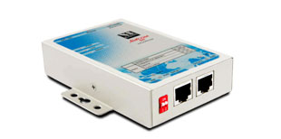 VScom NetCom 211, a 2 port Serial Device Server for Ethernet/TCP to RS232